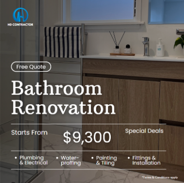 Bathroom makeover promotion