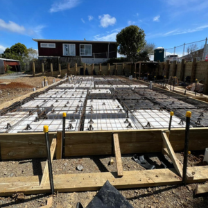 Foundation Construction project by HD Contractor in Auckland