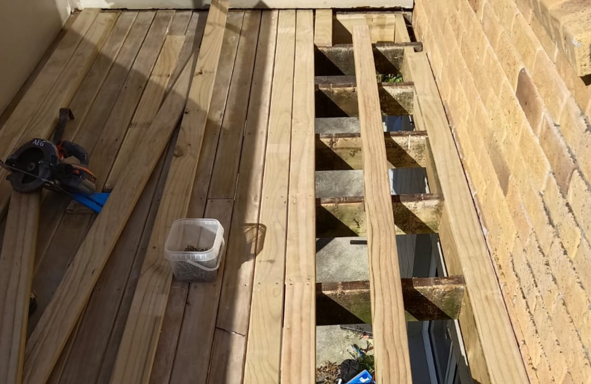 Deck and fence maintenance