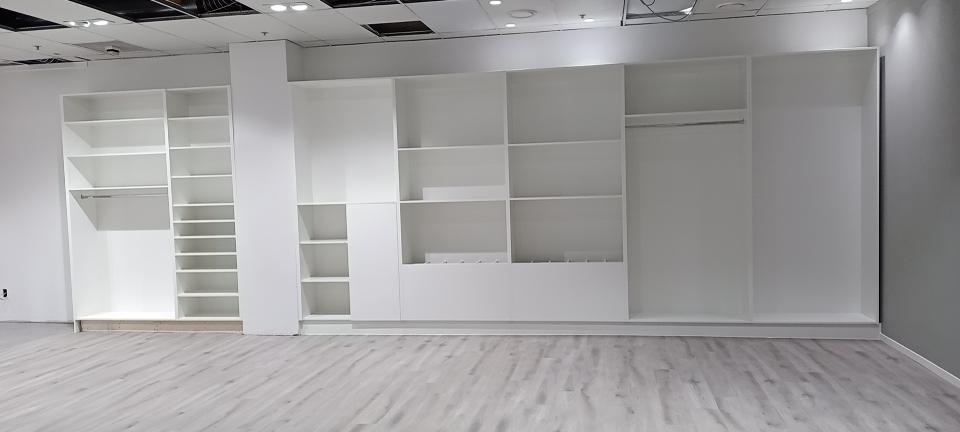 Hutmere Road — custom cabinets for yoga studio